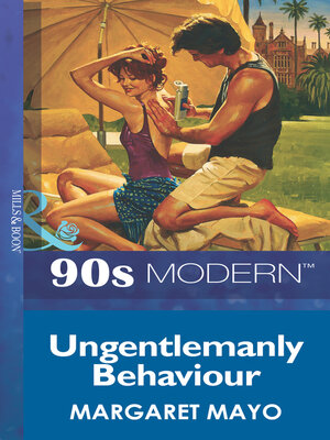 cover image of UNGENTLEMANLY BEHAVIOUR